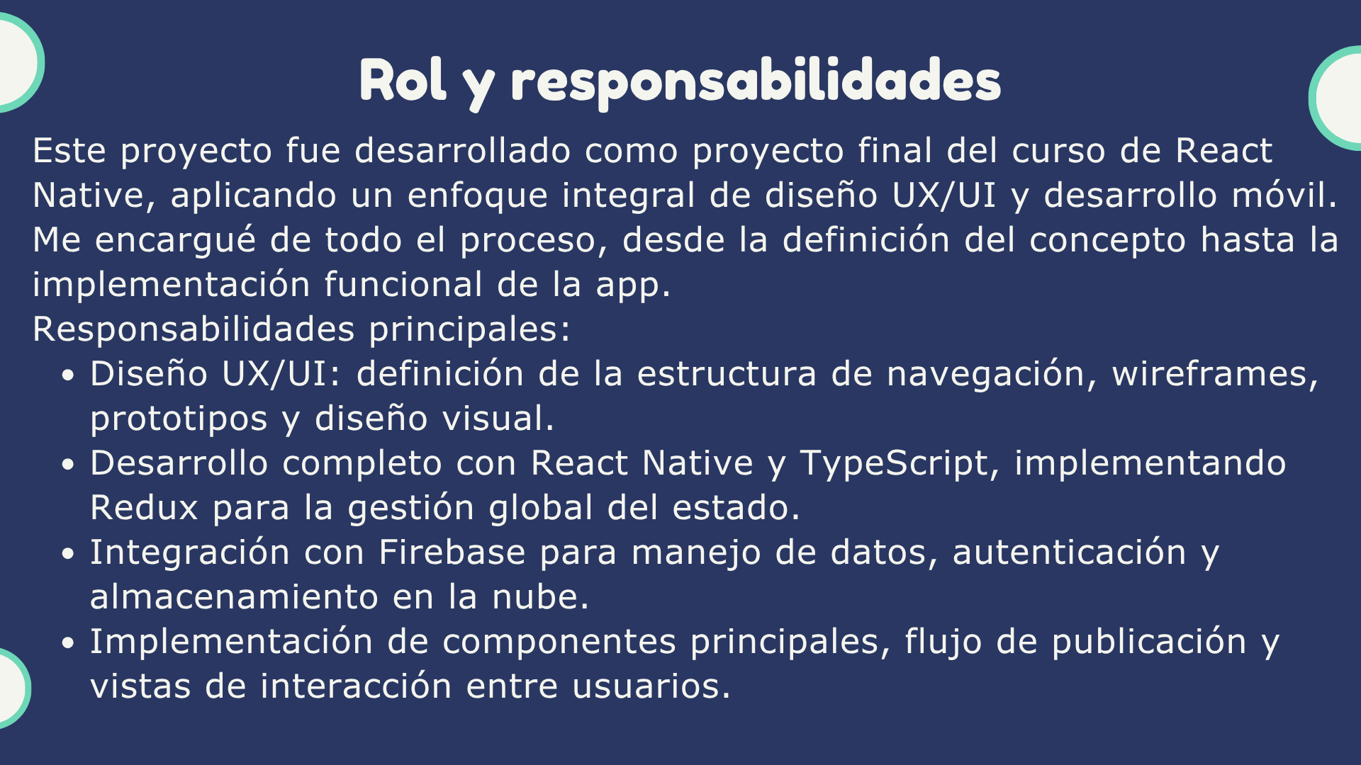 contexto de la creación de la web