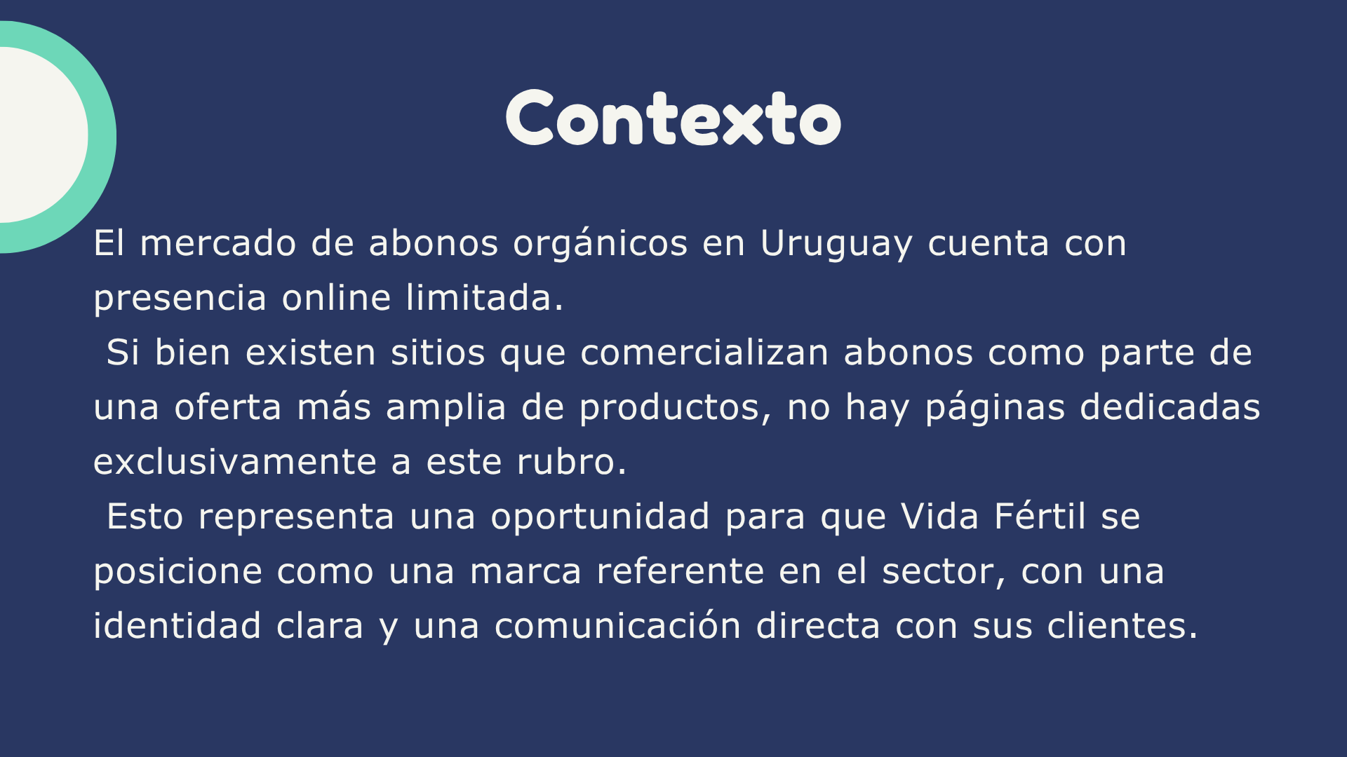 contexto de la creación de la web