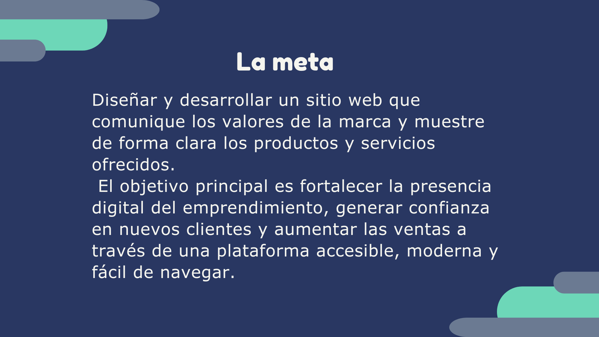 definición de metas